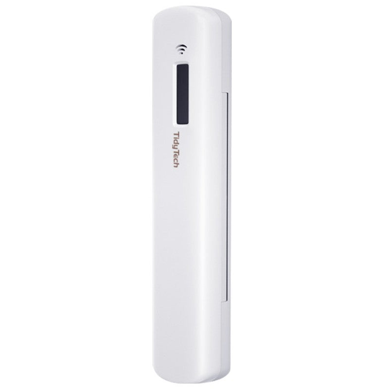 Portable UV Sterilization Toothbrush Case, Powered by Solar Energy, with Built-in Mirror, Toothpaste and Floss Holder, for Travel & Everyday Use