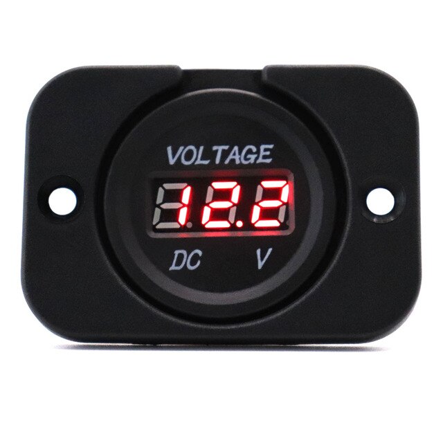 Display Voltmeter Voltage Meter Gauge Motorcycle