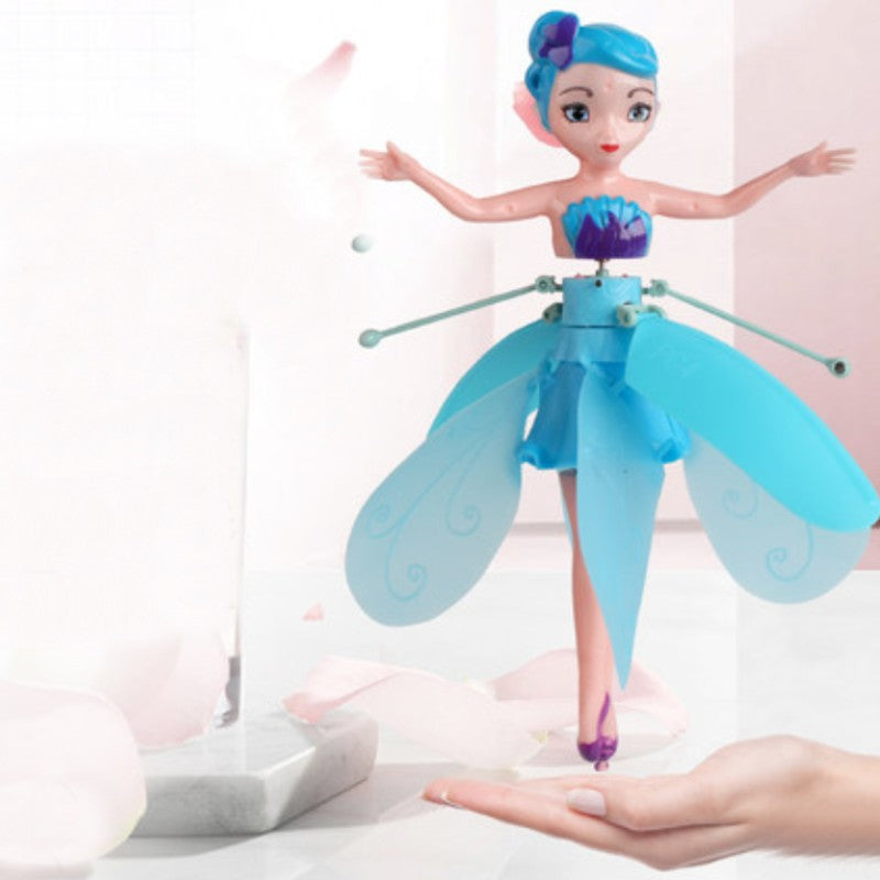 Flying Fairy/Airplane with Infrared Induction Remote Control, Creative Gift for Girls & Boys