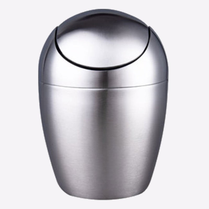 Mini Kitchen Trash Can with Lid, for Kitchen, Desktop, Bathroom & Office