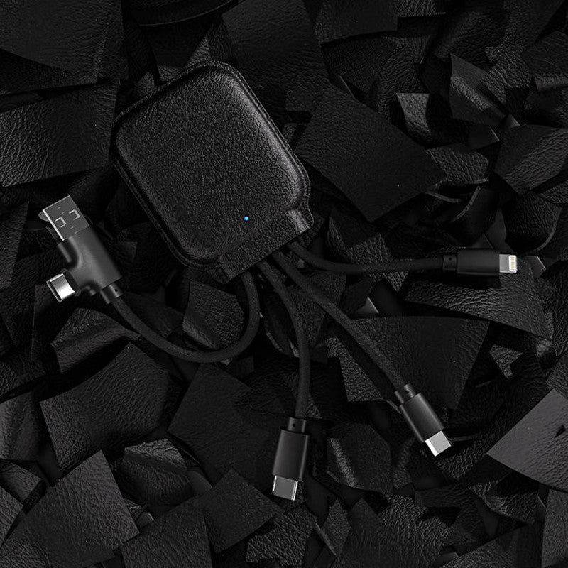 3000mAh Bidirectional Fast Charging 3-in-1 Octopus Power Bank