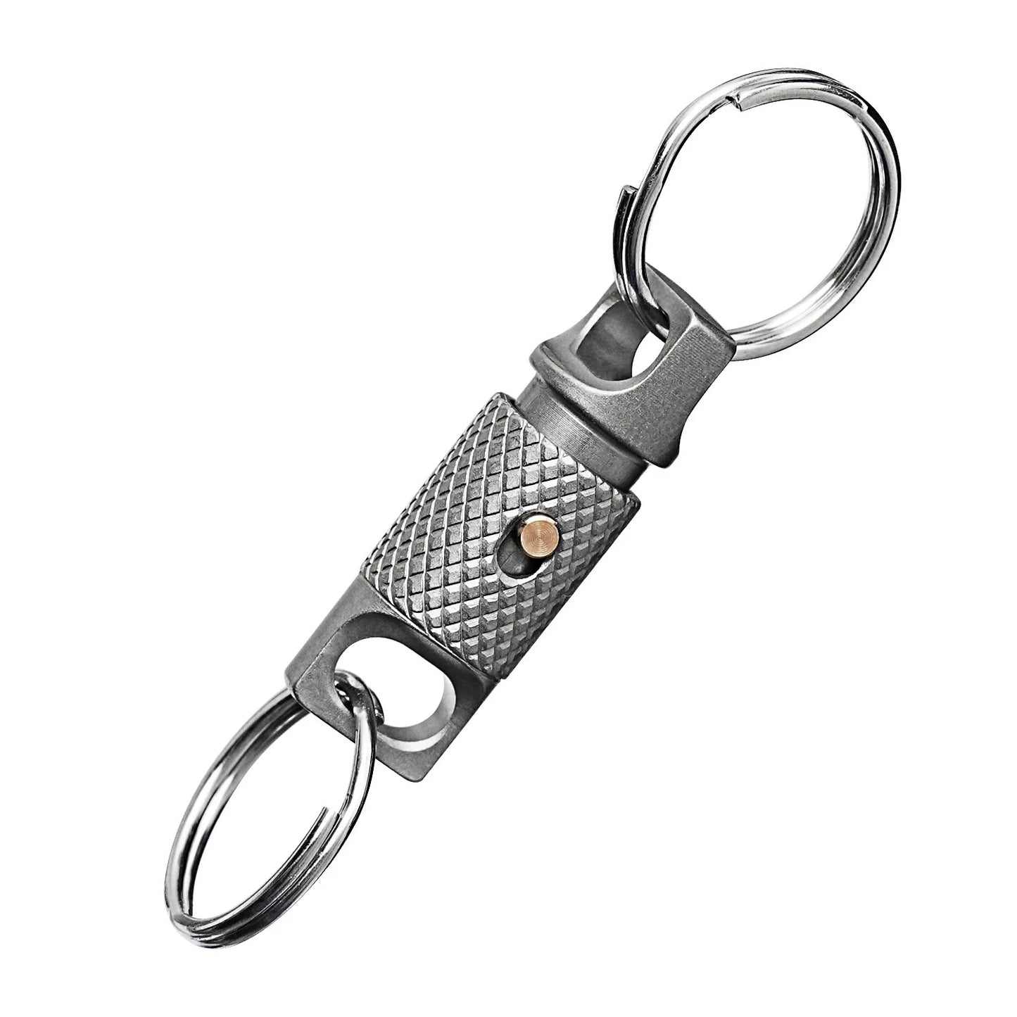 Titanium EDC Keychain - Swivel Lock Mini Ring