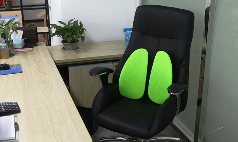 Ergonomic Waist Cushion, with 3D Hyperboloid, Fit the Back, Relieve Pressure and 360°Dynamic Adjustment, for Office, Study, Driving and More