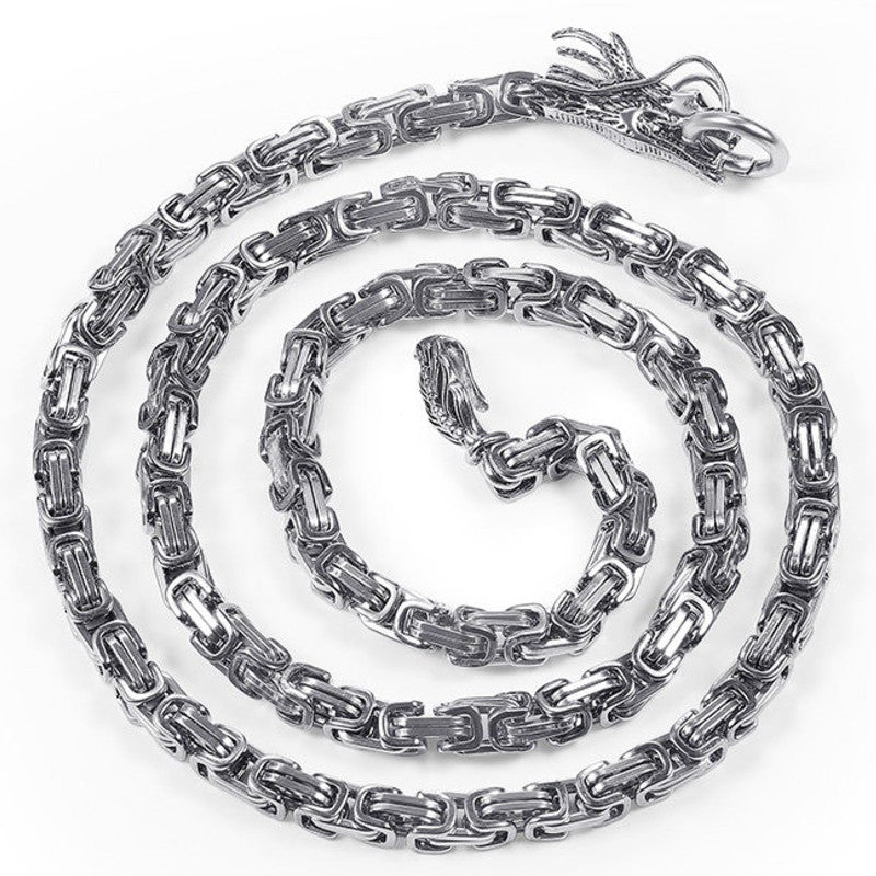 Long Titanium Steel Bracelet, with Adjustable Length, for Decoration & Self-defense