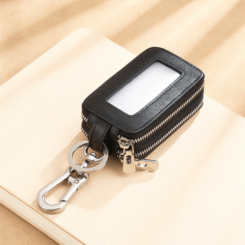 Double Layer Transparent Key Case