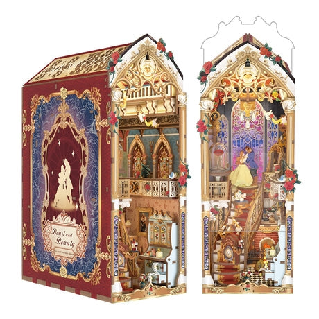 Beauty and The Beast DIY Wooden Book Nook Kit