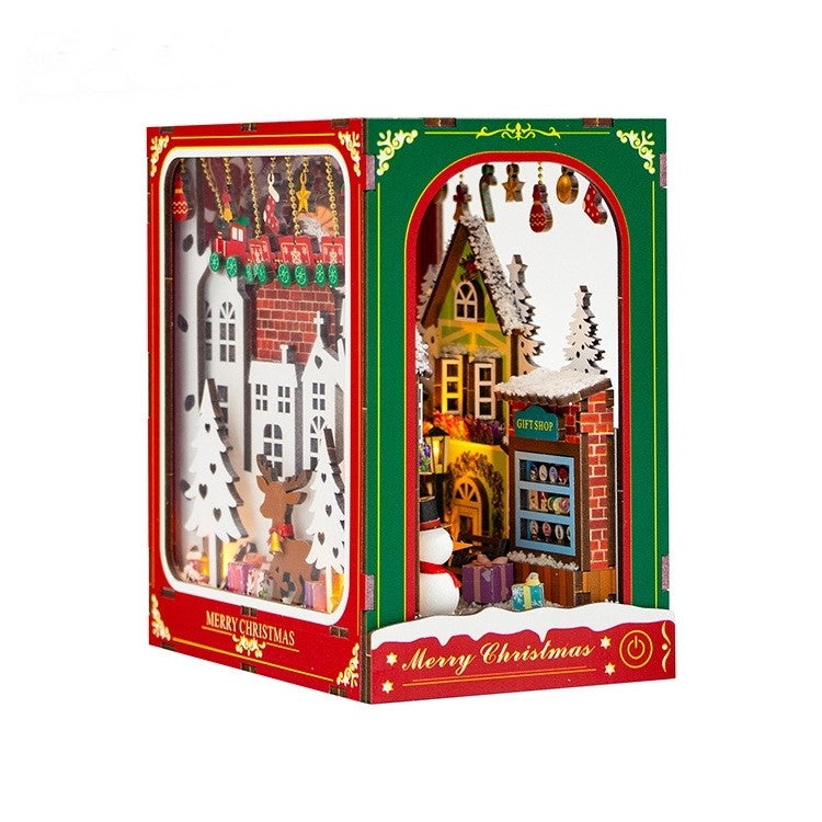 Christmas Winter DIY Book Nook Kit