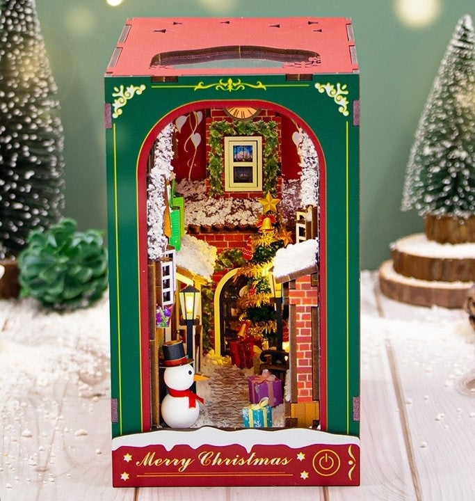Christmas Winter DIY Book Nook Kit