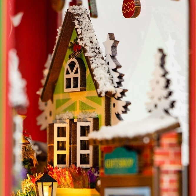 Christmas Winter DIY Book Nook Kit