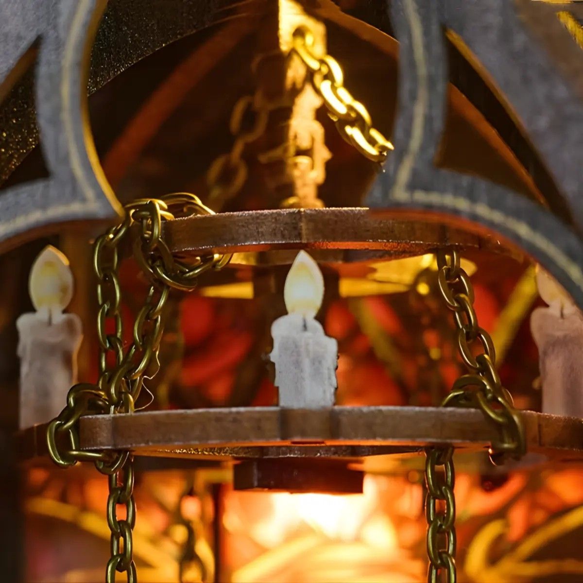 Dragon Spire DIY Miniature House Kit | Bookshelf Decor