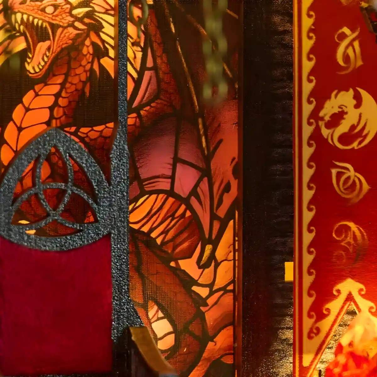 Dragon Spire DIY Miniature House Kit | Bookshelf Decor
