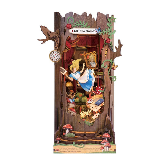 Fall into Wonder DIY Book Nook | Shelf Insert