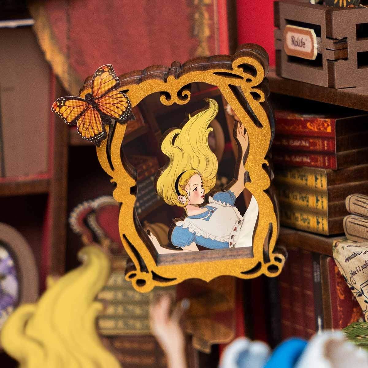 Fall into Wonder DIY Book Nook | Shelf Insert