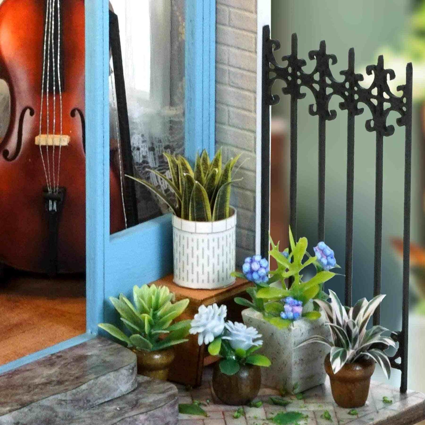 Garden Music House DIY Dollhouse Kit | Happy Symphony Series