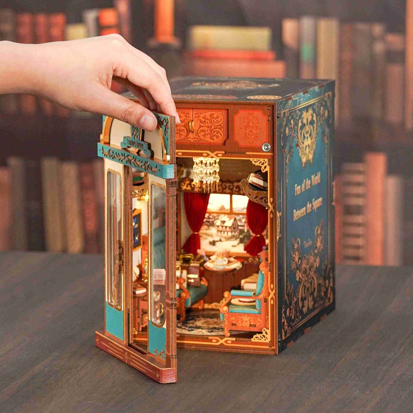 Infinity Train Cabin DIY Book Nook Kit – Travels in Europe
