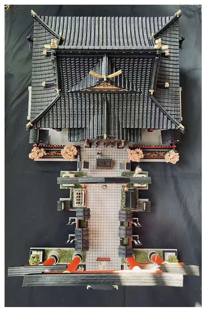 Japanese Hakurei Shinto Shrine DIY Miniature House Kit