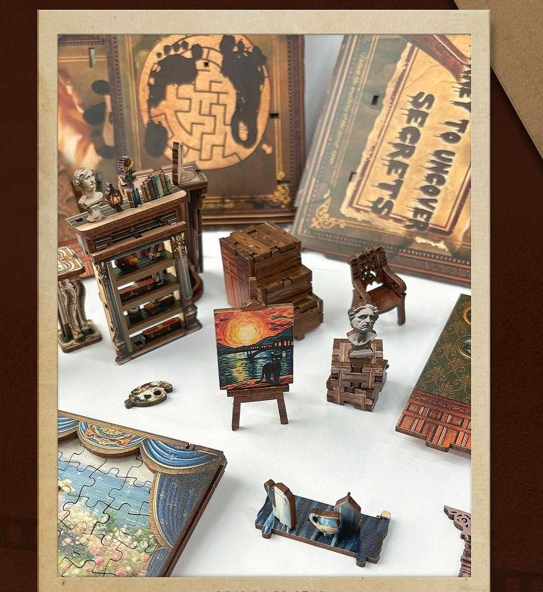 Key Tracking DIY Book Nook Kit
