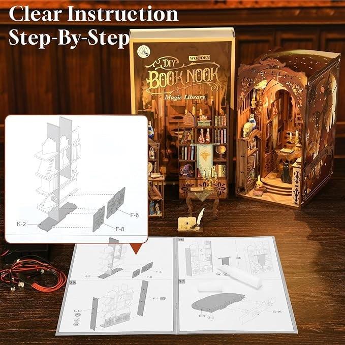 Magic Library DIY Book Nook Kit