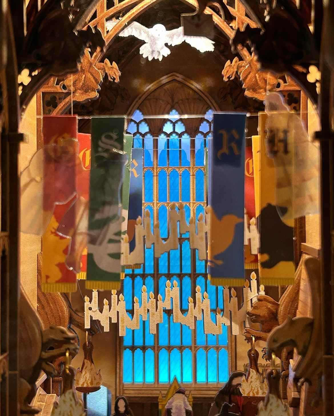 Magic Great Hall DIY Book Nook Kit