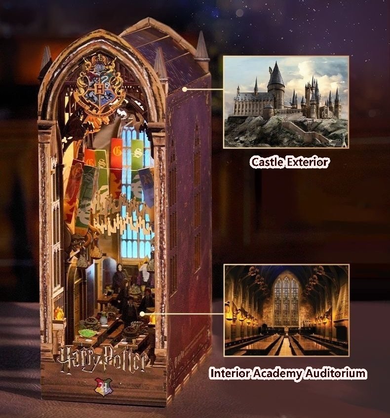 Magic Great Hall DIY Book Nook Kit