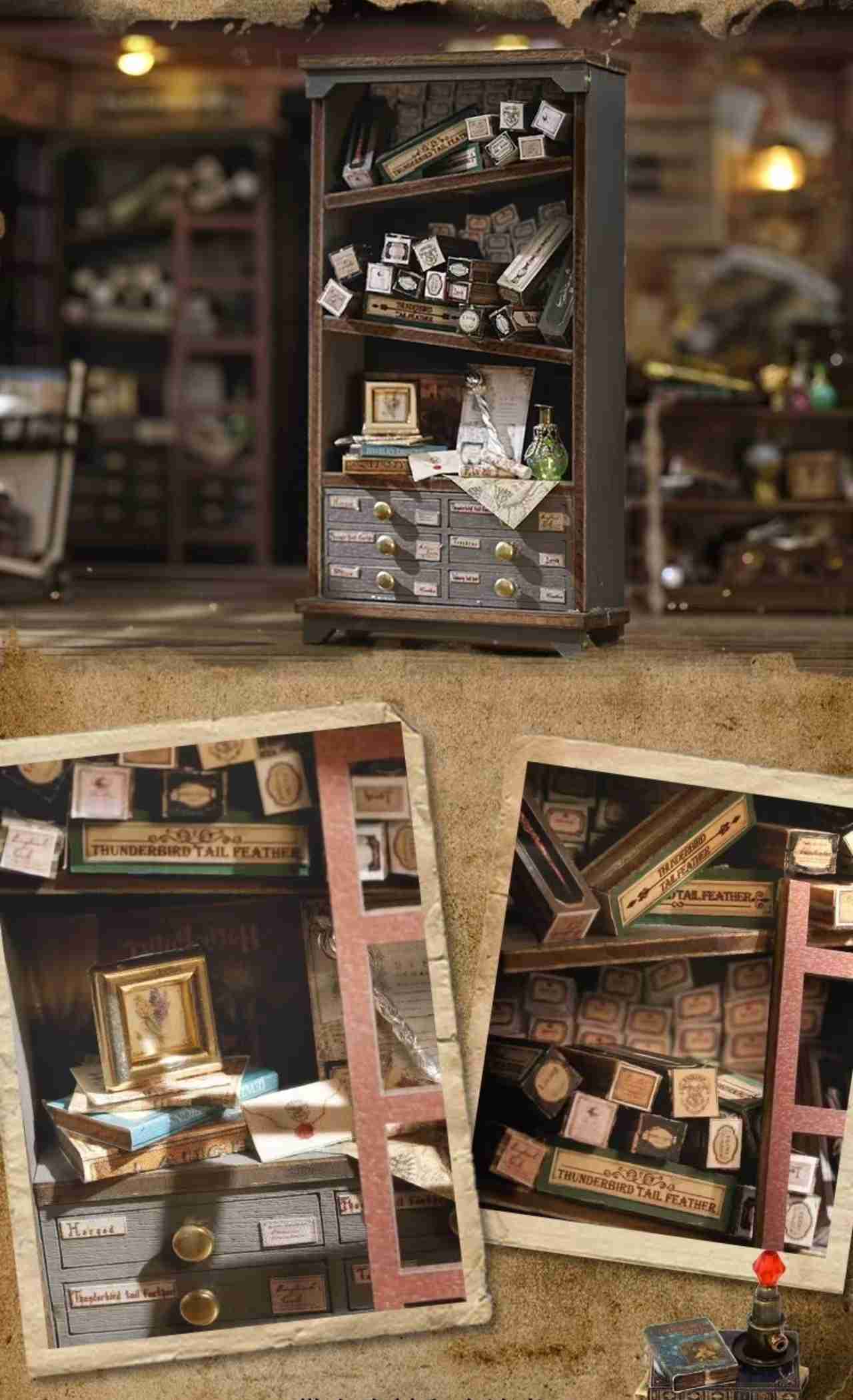 Magic Wand Shop DIY Miniature House Kit