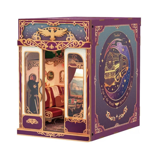 Magical Journey Train Cabin DIY Book Nook Kit | Motion Scene