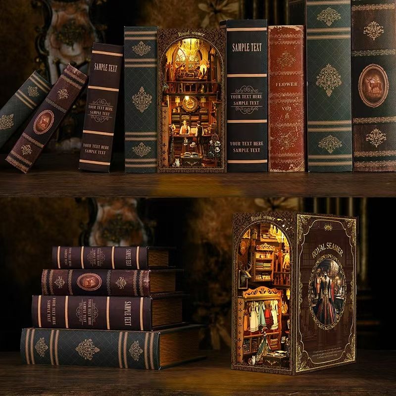 Royal Tailor Shop DIY Book Nook Kit