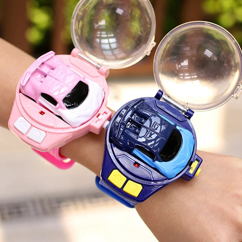 Toy Watch RC Car – Wearable Remote Control Electric 2.4G Alloy RC Car
