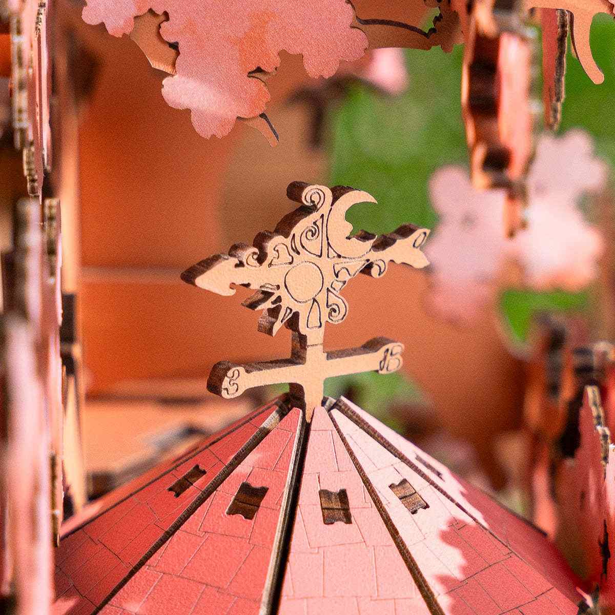Sakura Tree House 3D Wooden Puzzle