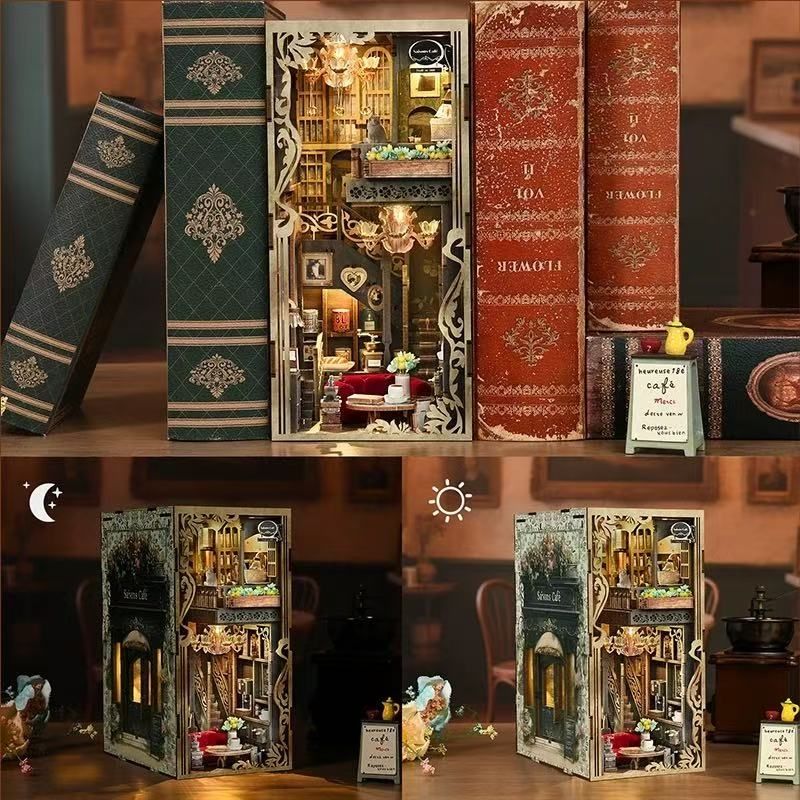 Seasons Café DIY Book Nook Kit