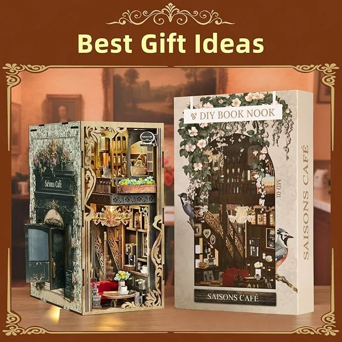 Seasons Café DIY Book Nook Kit