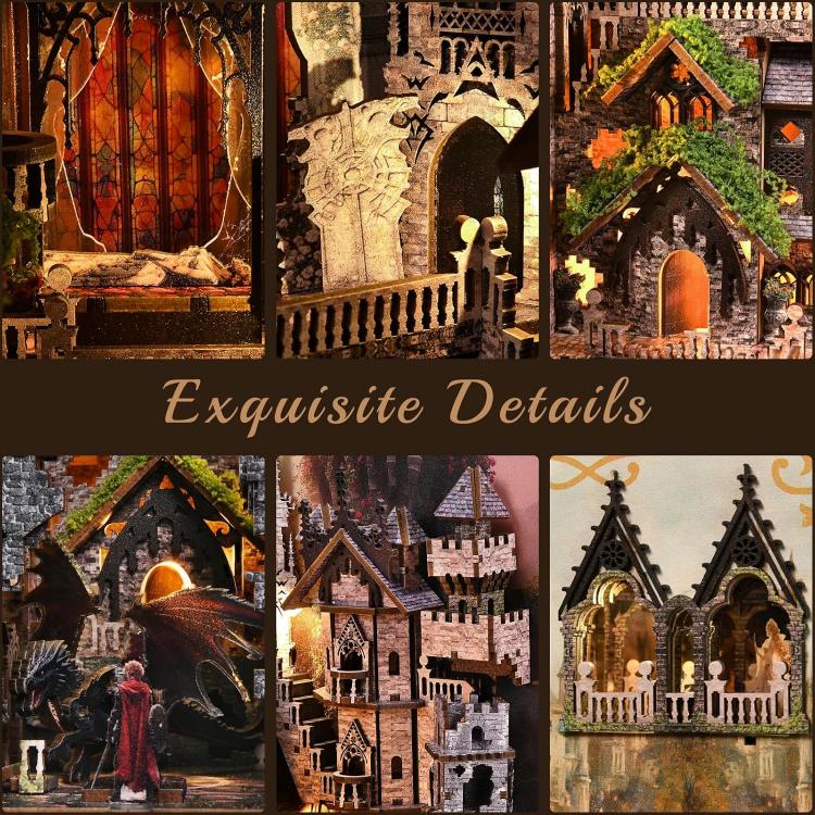 Sleeping Beauty DIY Wooden Book Nook Kit