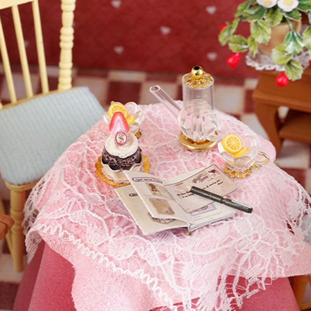 Sweet Berries Time Dessert Shop DIY Dollhouse Kit