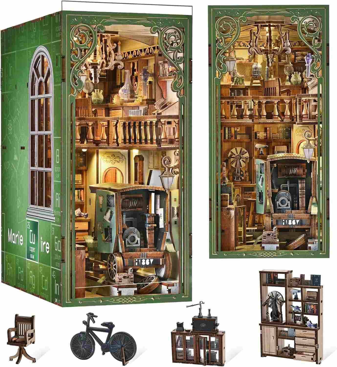 The Radium Lady DIY Book Nook Kit