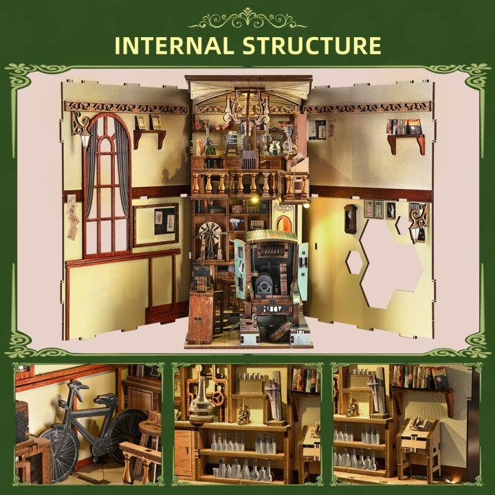 The Radium Lady DIY Book Nook Kit