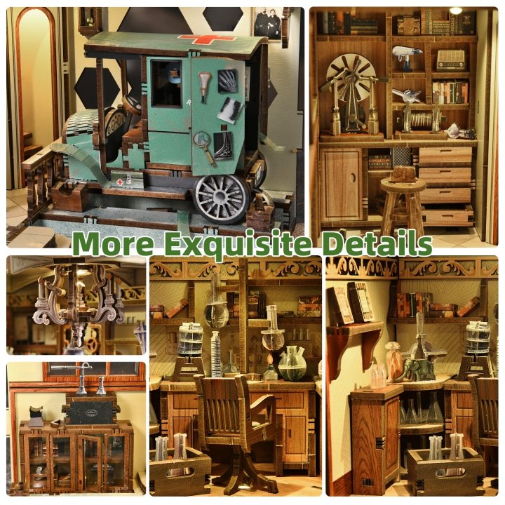 The Radium Lady DIY Book Nook Kit
