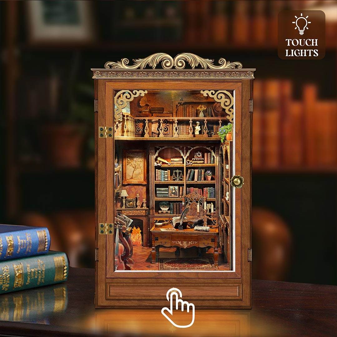 Time Book House DIY Wooden Book Nook Kit