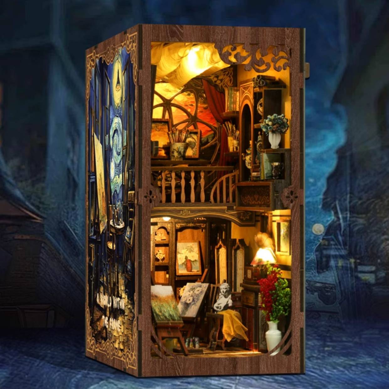 Van Gogh Studio DIY Book Nook Kit