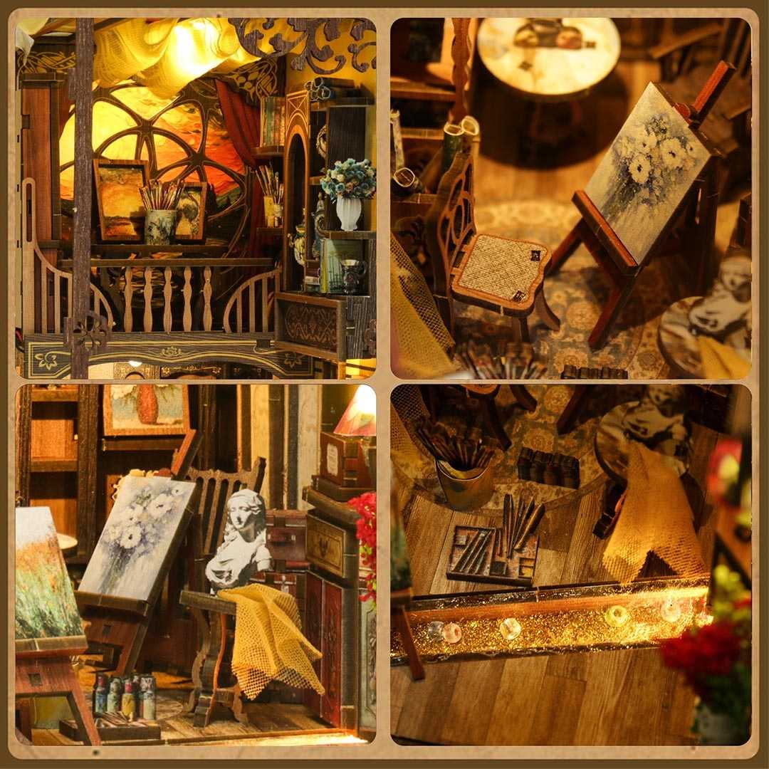 Van Gogh Studio DIY Book Nook Kit