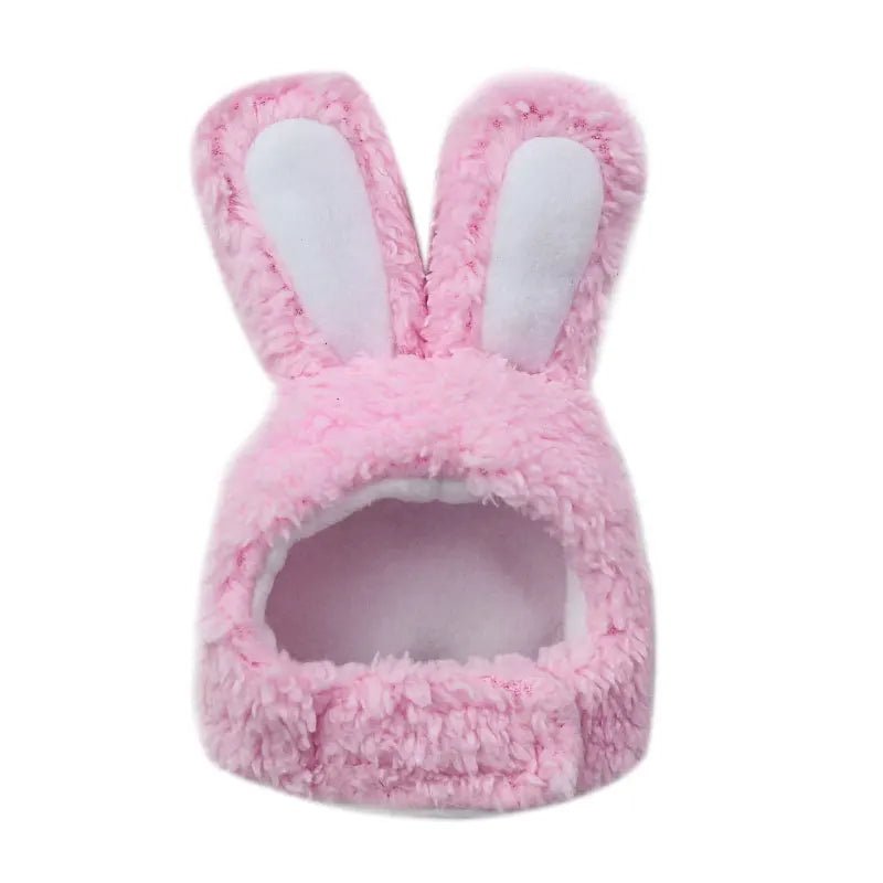 Cute Rabbit Hat for Pets – Perfect for New Year & Christmas Cosplay, Party Photo Props