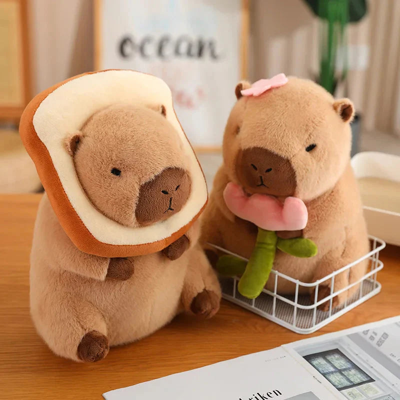 Baby Kawaii Capybara Dress-up Plushies