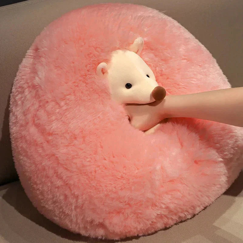 Ball of Fluff Hedgehog Plush