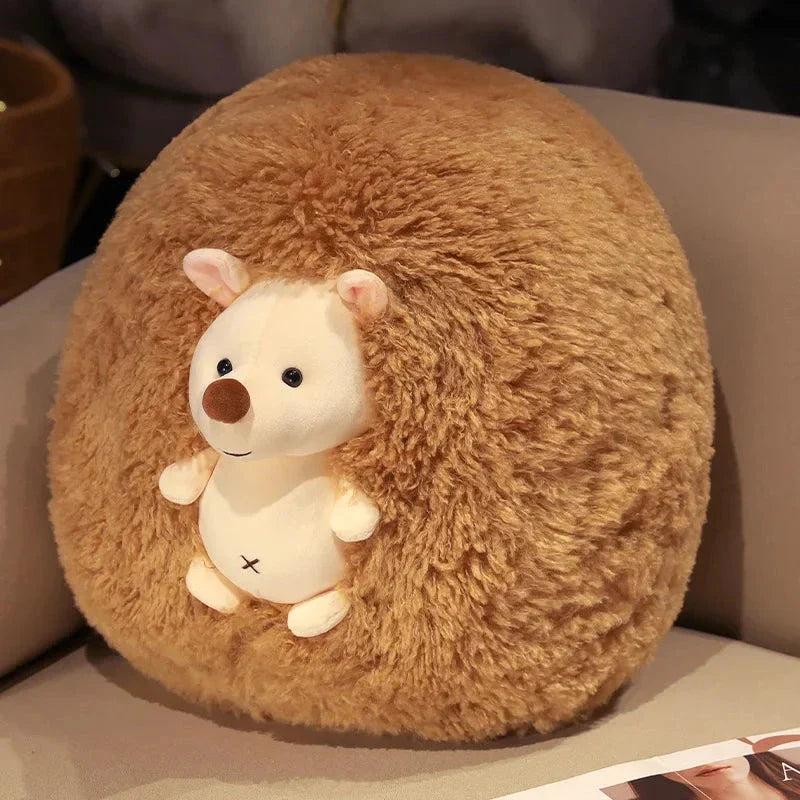 Ball of Fluff Hedgehog Plush