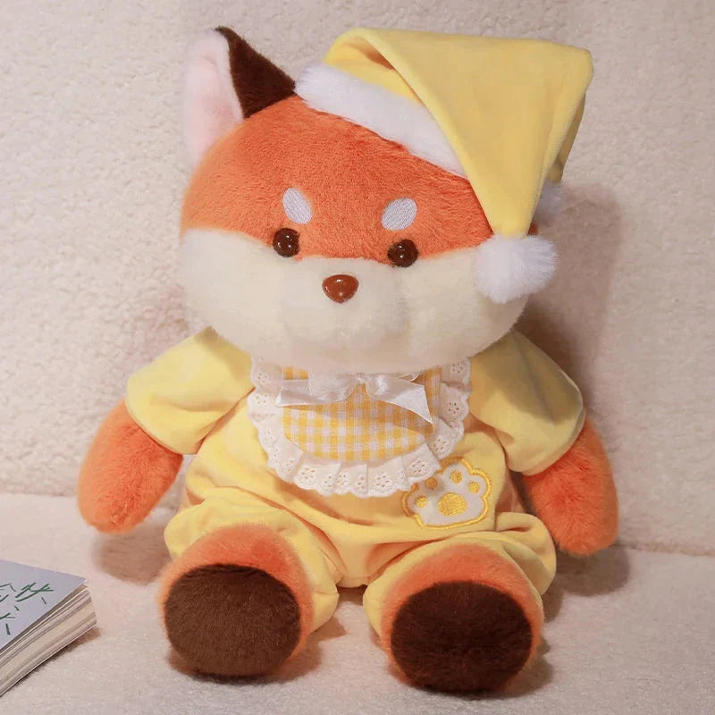 Bedtime Fox Koala Dog Pajama Party Plushies