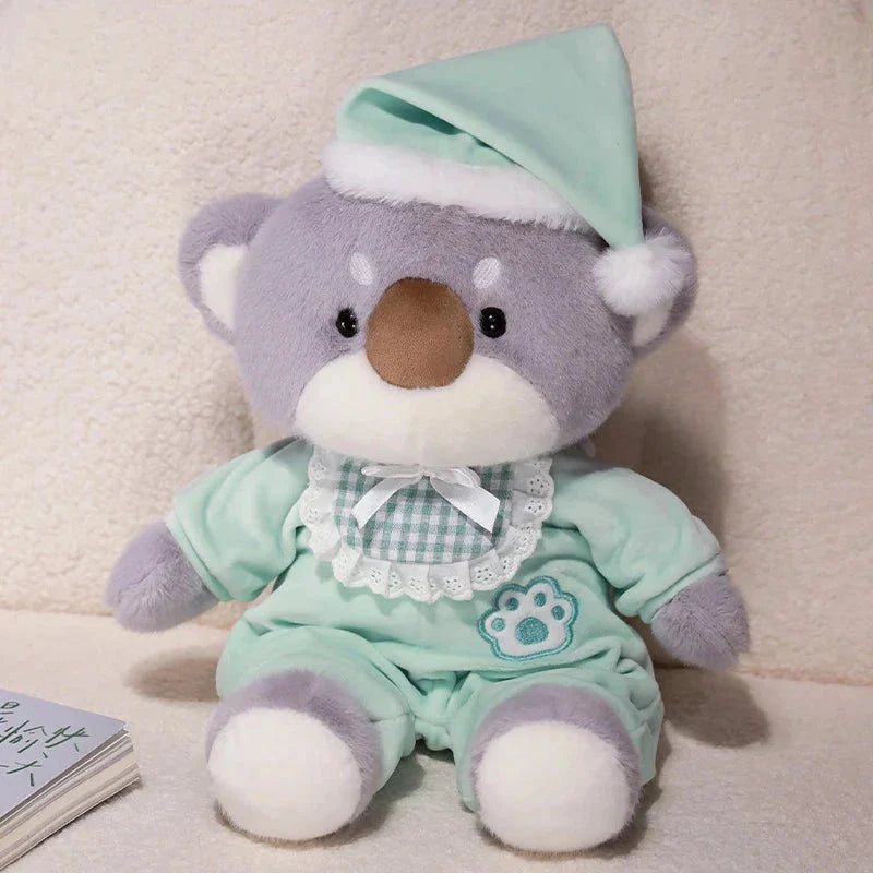 Bedtime Fox Koala Dog Pajama Party Plushies