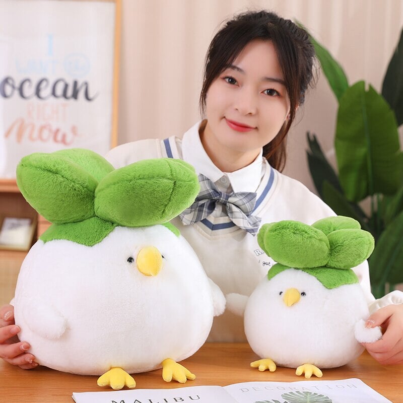 Birdie the Bok Choy Chicken Plushie