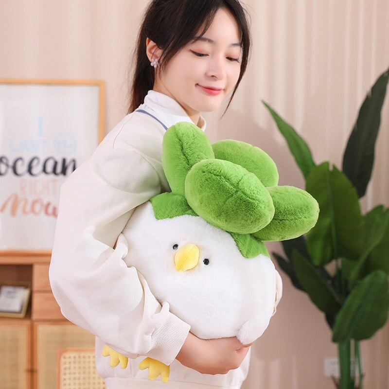 Birdie the Bok Choy Chicken Plushie