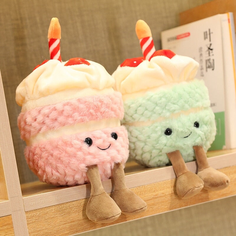 Birthday Celebration Cake Plushie Buddies