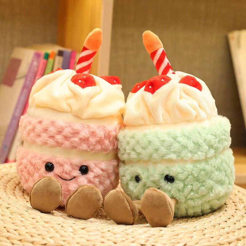 Birthday Celebration Cake Plushie Buddies