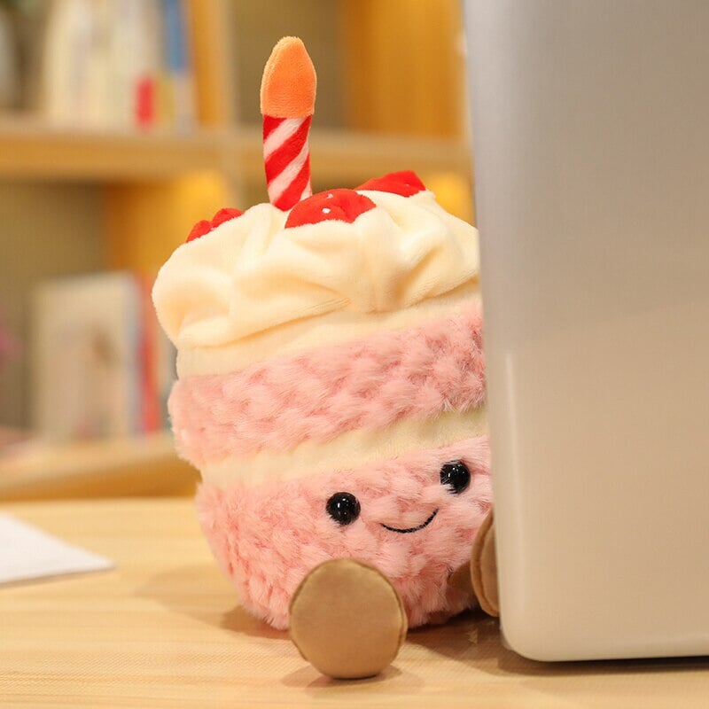Birthday Celebration Cake Plushie Buddies
